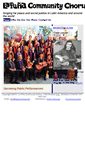Mobile Screenshot of lapenachorus.org