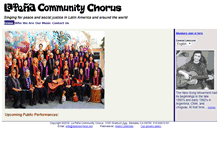 Tablet Screenshot of lapenachorus.org